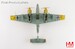 Bf110E-2 Messerscmitt Luftwaffe, 3U+AR, 7./ZG 26, Italy 1941 (special weathered version)  HA1817