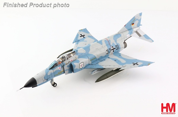 McDonnell Douglas F-4F Luftwaffe JG 71 "Richthofen", 37+51 "Experimental Scheme Wolkenmaus" Germany 1976 HA19030