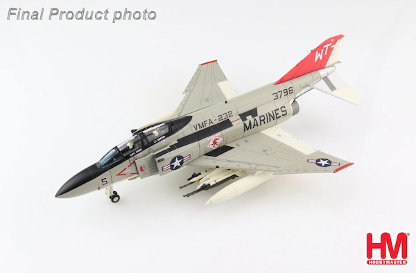 McDonnell Douglas F-4E Phantom II  US Marines, 153833, VMFA-232 "Red Devils",  US Marines, Japan 1977  HA19037