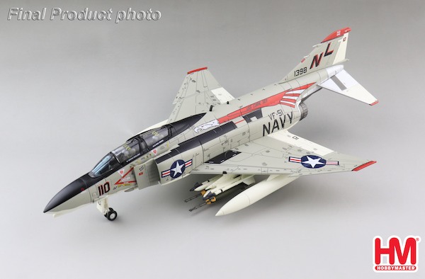 McDonnell Douglas F-4B Phantom II US Navy, "MiG-17 Killer" 151398, VF-51"Screaming Eagles", USS Coral Sea , May 1972 HA19043