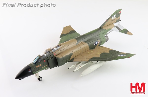 McDonnell Douglas F4C Phantom II 64-0776/AK, 389th TFS "The Gunfighters", May 1967 (flown by Lt Col Robert Titus and 1st Lt. Milan Zimer) HA19054