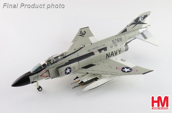 McDonnell Douglas F4J Phantom II "Showtime 106" 155769, VF-96, USS Constellation, May 1972 HA19071