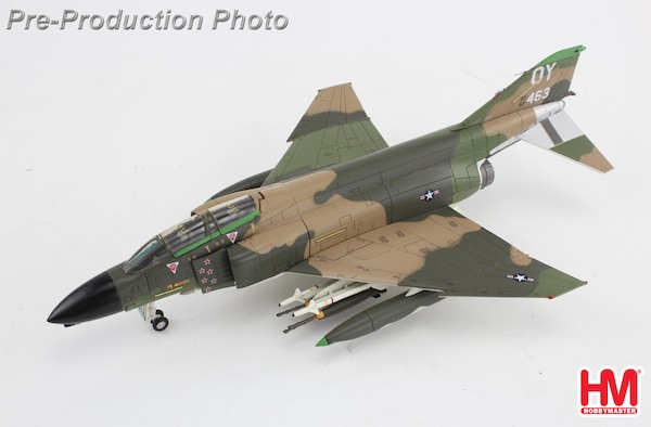 McDonnell Douglas F4D Phantom II USAF "MIG Killer" 66-7463/OY, 665th TFS, 432nd TRW, Thailand,  Oct 1972  HA19073