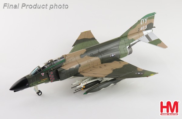 McDonnell Douglas F4D Phantom II USAF "MIG Killer" 66-7463/OY, 665th TFS, 432nd TRW, Thailand,  Oct 1972  HA19073