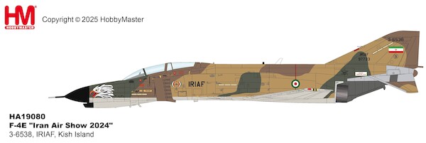 McDonnell Douglas F4E Phantom "Iran Air Show 2024" 3-6538, IRIAF, Kish Island HA19080