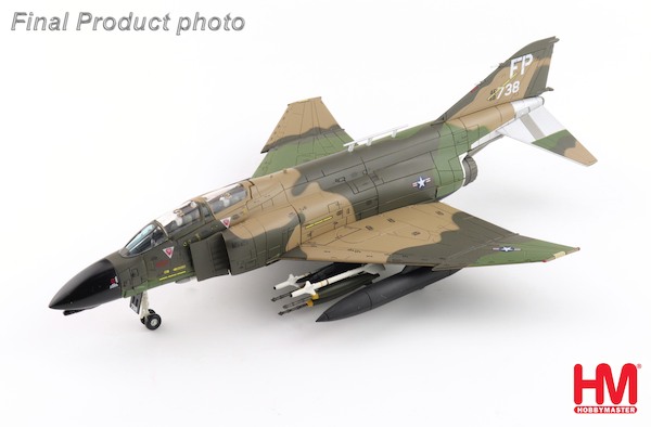 McDonnell Douglas F4D Phantom "Night Owl" 66-8738, 497th TFS, USAF, Ubon, Sept 1972  HA19081