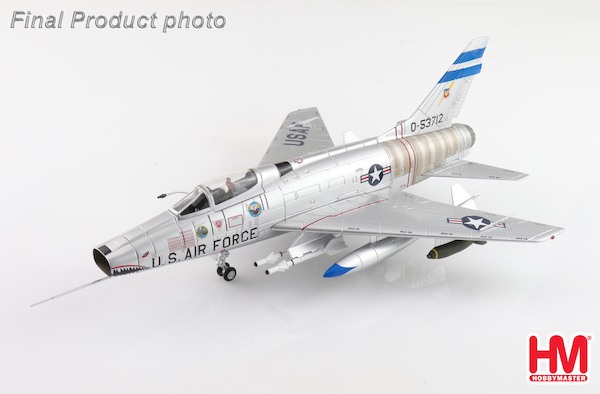 F100DSuper Sabre 55-3712, 307 TFS, Bien Hoa AB, RVN, 1965  HA2126