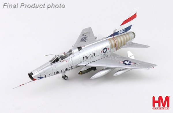 F100 Super Sabre FW-871, USAF, National Military Museum (Soesterberg) HA2127