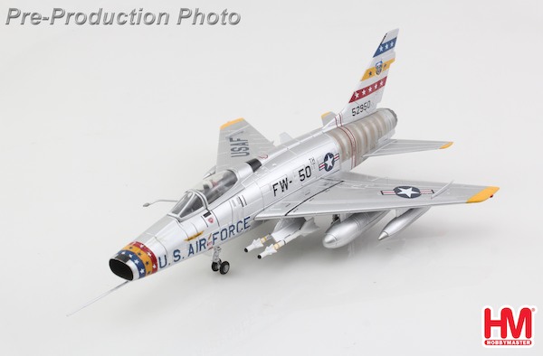 F100D Super Sabre USAF,  re 55-2950, 81st TFS, 50th TFW, France 1958  HA2128
