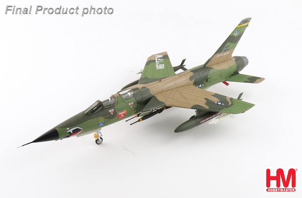 F105F Thunderchief USAF, "Peach 91" 63-8299, 128TFS/116TFW, Dobbins, 24 May 1983 HA2553