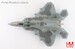 F22 Raptor USAF 91-001 "Spirit of America" "Raptor 01" (underwing weapons: 2 x AGM-158,  8 x AIM-120, 2 x fuel tanks)  HA2811C