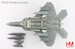 F22 Raptor USAF 91-001 "Spirit of America" "Raptor 01" (underwing weapons: 2 x AGM-158,  8 x AIM-120, 2 x fuel tanks)  HA2811C