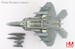 F22 Raptor USAF 91-001 "Spirit of America" "Raptor 01" (underwing weapons: 2 x AGM-158,  8 x AIM-120, 2 x fuel tanks)  HA2811C