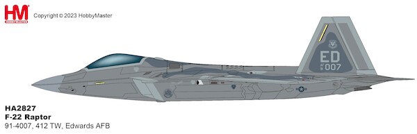 F22A Raptor USAF, 91-4007, 412 TW, Edwards AFB  HA2827