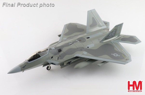 F22A Raptor USAF, AF06-132, 411 FLTS, Edwards AFB, 2022 (with stealthy pods) HA2829