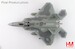 F22A Raptor USAF, AF06-132,  411 FLTS, Edwards AFB, 2022 (with stealthy pods)  HA2829