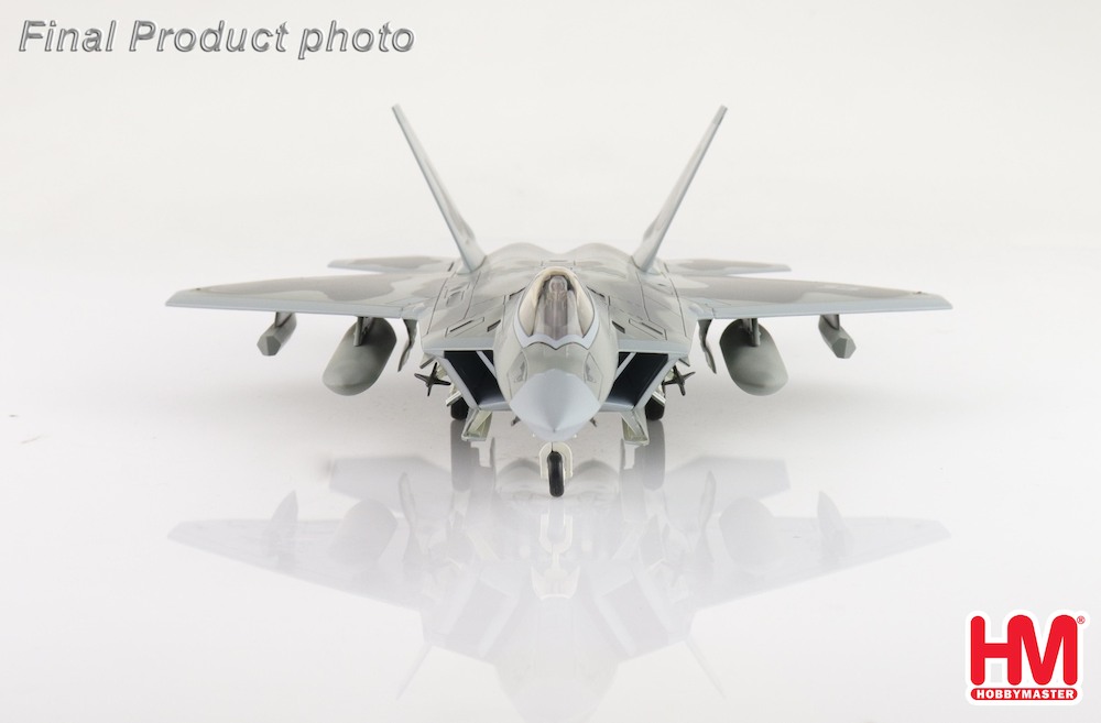 Hobbymaster HA2829 F22A Raptor USAF, AF06-132, 411 FLTS, Edwards