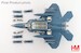 F-22 Sea Camouflage 37-8322, 3rd Sq, Japan JASDF  (pseudo scheme) (with 8 x AAM-3 under the wings)  HA2830