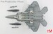 F-22 "Maj. Joshua 'Cabo' Gunderson" 01-4023, 43rd FS, 325th FW, Tyndall AFB (w/ pilot's signature card)  HA2833