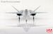 YF-23 USAF "Gray Ghost" PAV-2 AF serial no. 87-0801 1990 (with 3 xAIM-120,2 xAIM-9)  HA2850
