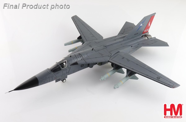F111C Pig A8-125, RAAF "90th Anniversary of 6 Sqn.), 2007 (with 4 x AGM-142)  HA3034