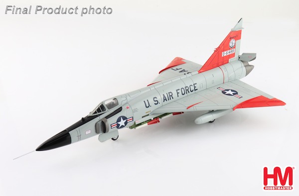 F102A Delta Dagger, USAF, 56-1488, 179 FIS, Minnesota ANG, 1966 (case XX wing)  HA3116