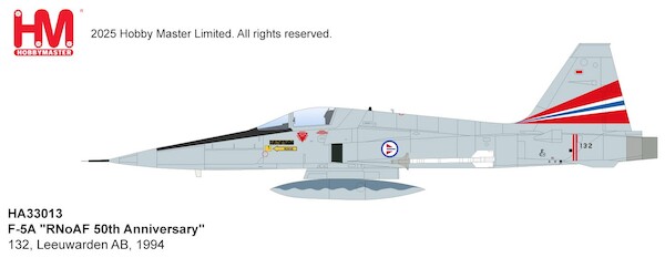 Northrop F-5A Freedom Fighter RNoAF "50th Anniversary" 132, Leeuwarden AB, 1994  HA33013
