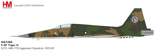 Northrop Grumman F-5N Tiger II 5272, 46th Aggressor Squadron, ROCAF HA3366