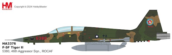 Northrop F-5F Tiger II 5380, 46th Aggressor Sqn., ROCAF  HA3376