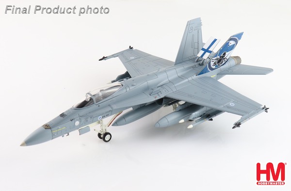 F/A-18C Hornet "Finnish Ari Force RIAT 2023" HN-411, Finnish Air Force, RAF Fairford, July 2023 HA3582