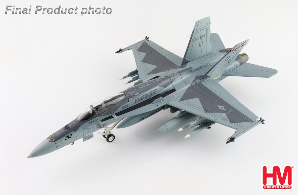 Hobbymaster HA3587 F/A-18C Hornet 165227/312, VMFA-312, MCAS Iwak