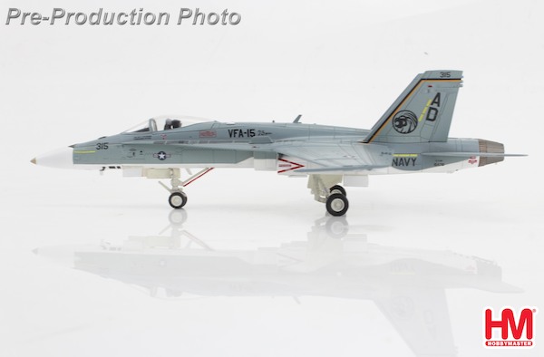 F/A-18C Hornet US Navy "VFA-15 Retro TAC Demo Jet" 164718, VFA-106 Gladiators, March 2017 HA3590