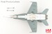 F/A-18C Hornet US Navy "VFA-15 Retro TAC Demo Jet" 164718, VFA-106 Gladiators, March 2017  HA3590
