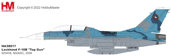F16B Fighting Falcon "Top Gun" 920458, 90th Anniversary of Naval Aviation, NSAWC, 2009 HA38017