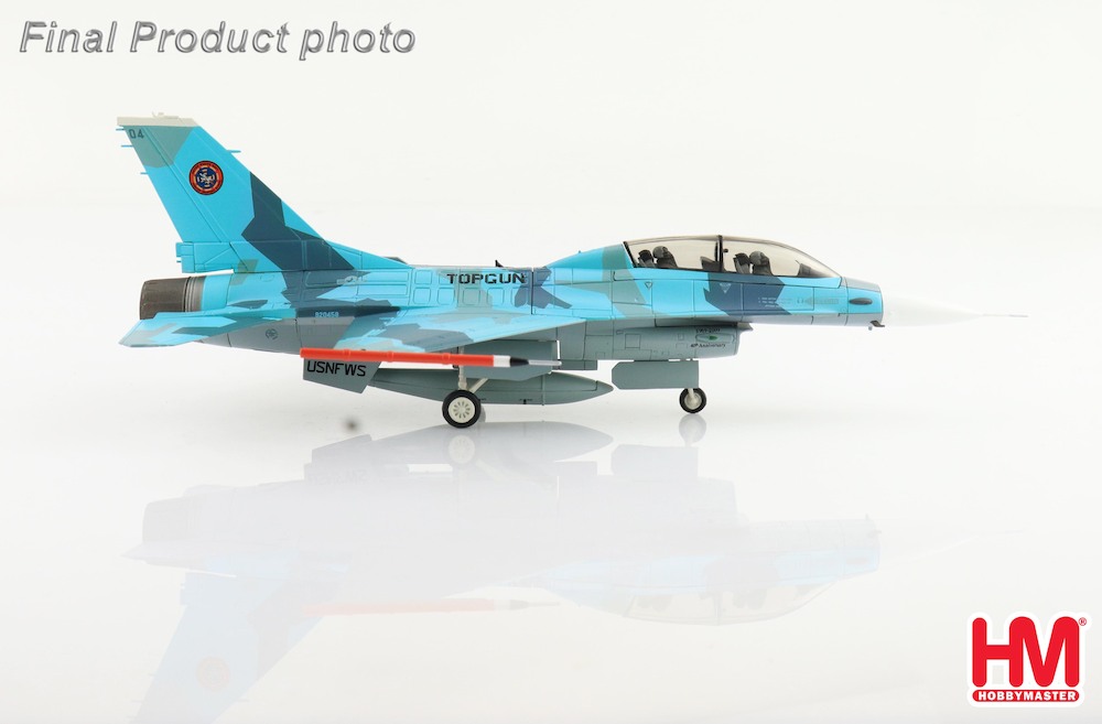 ホビーマスター 1/72 F-16B TOP GUN HA38017 Hobbymaster HA38017 F16B Fighting Falcon 