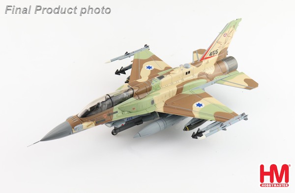 F16I Fighting Falcon Sufa 455, 119 Squadron "The Bat", IAF (with 4 x MK.117)  HA38037