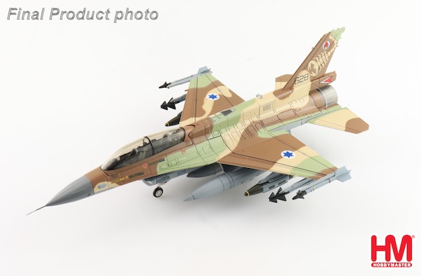 F16D Fighting Falcon Barak 628, 105 Squadron "The Scorpion", IAF (with 4 x GBU-31)  HA38038