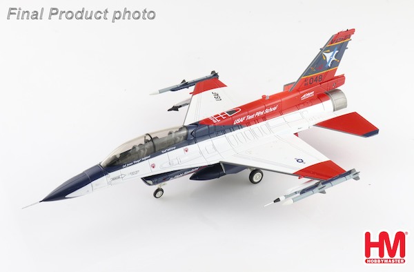F16D Fighting Falcon X-62A VISTA 86-0048, USAF Test Pilot School, Edwards AFB  (w/2 x AIM-120, 1 x AIM-9x, 1 x ACMI pod, 1 center fuel tank)  HA38042b