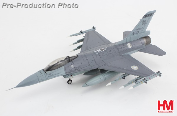 F16V Fighting Falcon 6619, 21 TFG, ROCAF (w/6 x AIM-120) HA38056