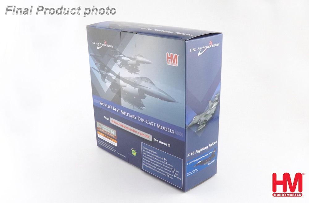 Hobbymaster HA38065 F16C Fighting Falcon USAF 