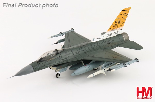 F16CM Fighting Falcon USAF "Tiger Tiger 1" 91-0379, 79th FS, Shaw Air Base, 2023  HA38066