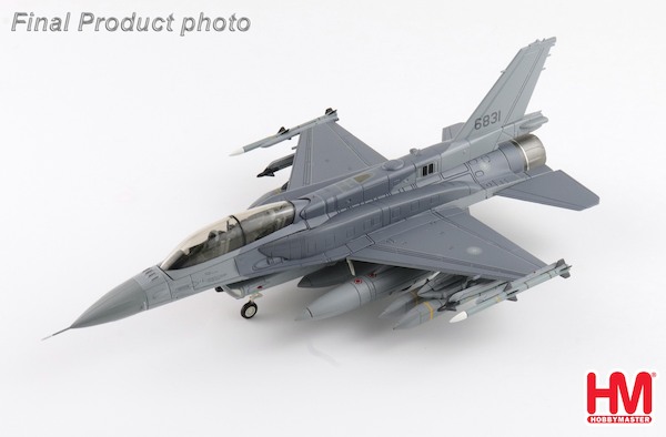 F16D Fighting Falcon Block 70 ROCAF 2025 (w/IRST pod, GBU-39, AGM-154, AGM-88)  HA38067