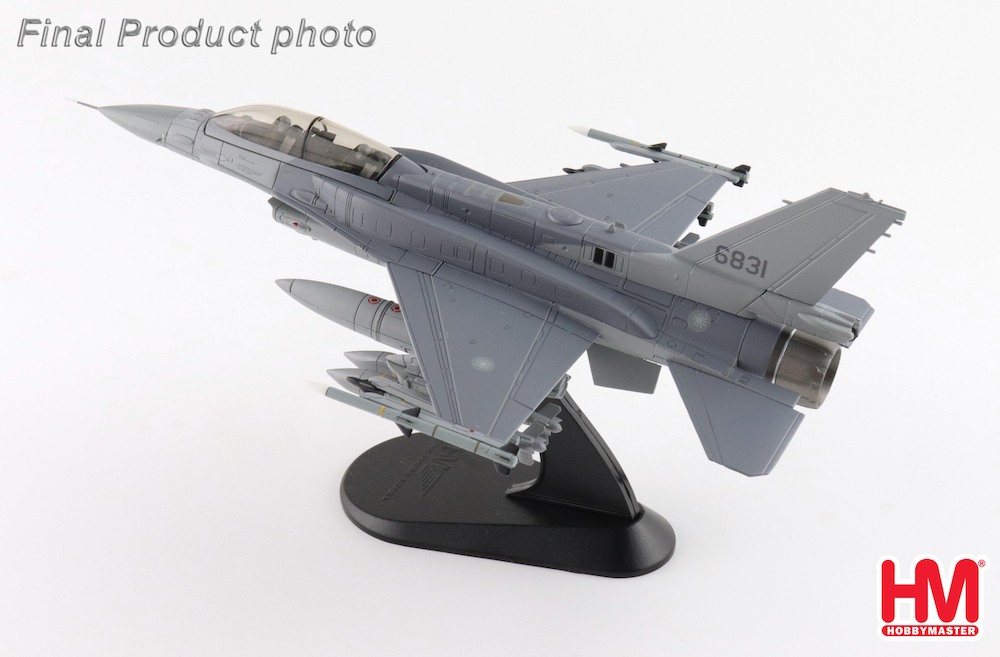 Hobbymaster HA38067 F16D Fighting Falcon Block 70 ROCAF 2025 (w/I