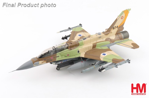 F-16I "Operation Rising Lion" 874, No. 107 Sqn., IAF Israeli Air Force, 2025 (w/GBU-39 & Rampage mssiles)  HA38068