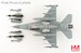 F-16A "Royal Thai AF" 403 Sqn "20th Anniversary scheme", 2016 B "Royal Thai AF" (w/ decals for 3 planes)  HA38076