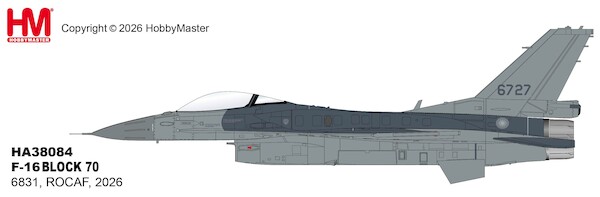 F16V Fighting Falcon 6831, ROCAF, 2026  HA38084