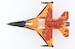 F16AM Fighting Falcon KLu, "Orange Lion" J-015, Royal Netherlands Air Force RNLAF, "Solo Display 2009-2013"  HA3885