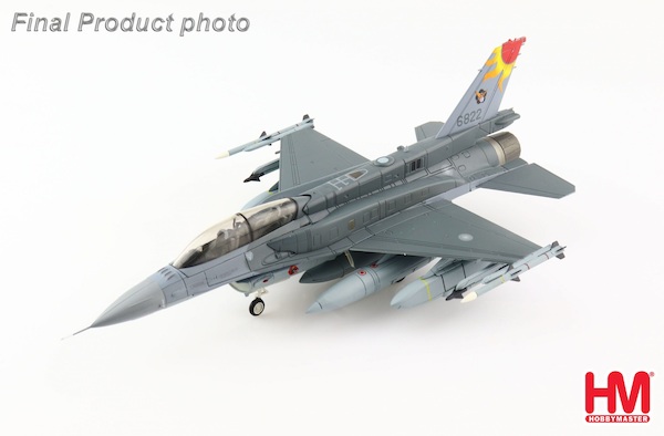 F16V Fighting Falcon 6822, Republic of China Air Force ROCAF (with AGM-158 missiles) HA3895