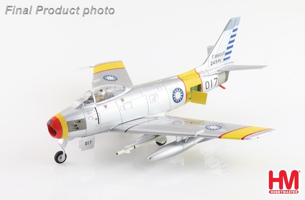 North American F-86 Sabre "MIG Killer" 017/52-4581, Sun Siwen, 26th Sqn. 5th FG, ROCAF, 15th Oct 1955 HA4322