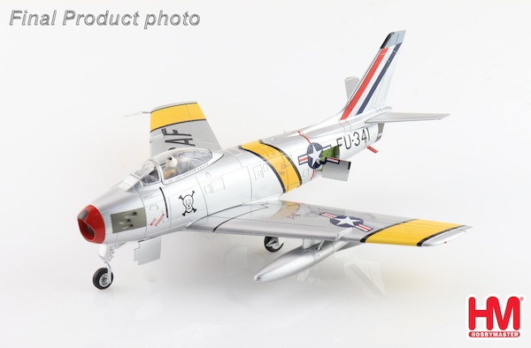 North American F-86 Sabre "MiG Poison" flown by Maj. James P. Hagerstrom, 67th FBS,18th FBG, Korean War HA4323